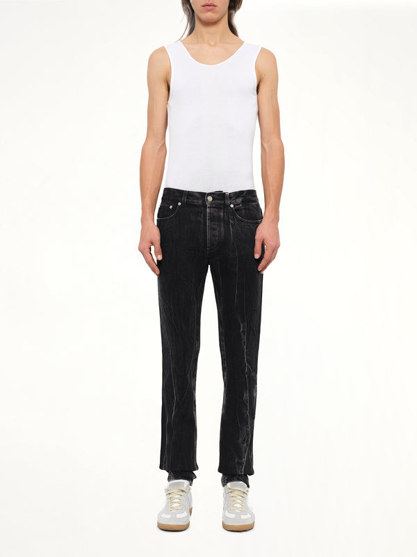 Givenchy Denim Pant in Black/Grey