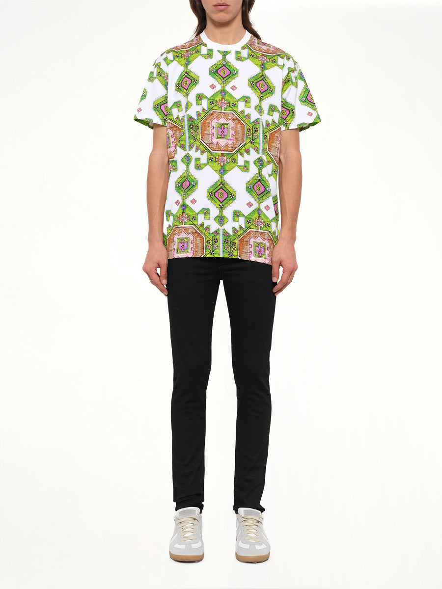 Givenchy T-Shirt in White/Green