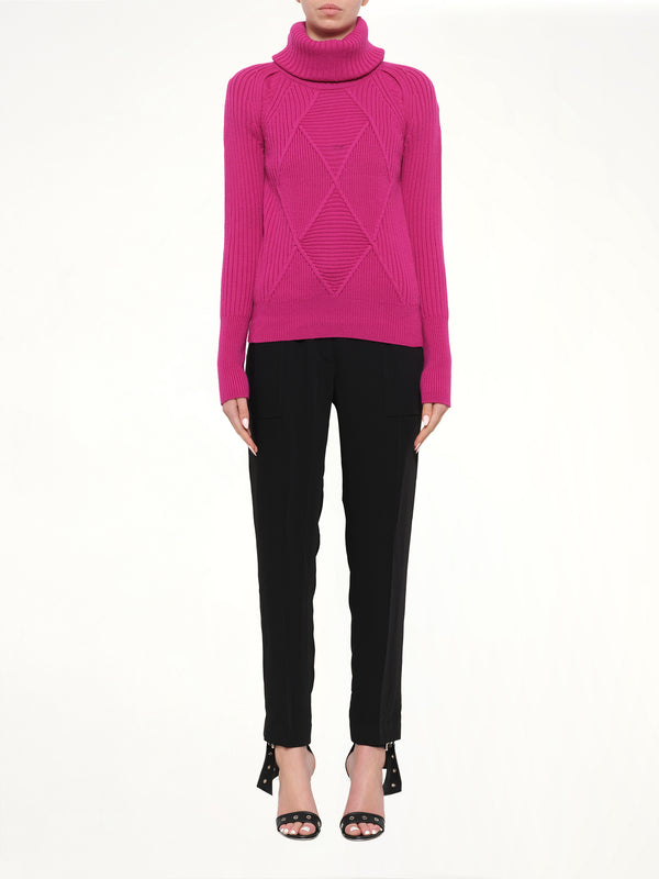 High Neck in Fuchsia