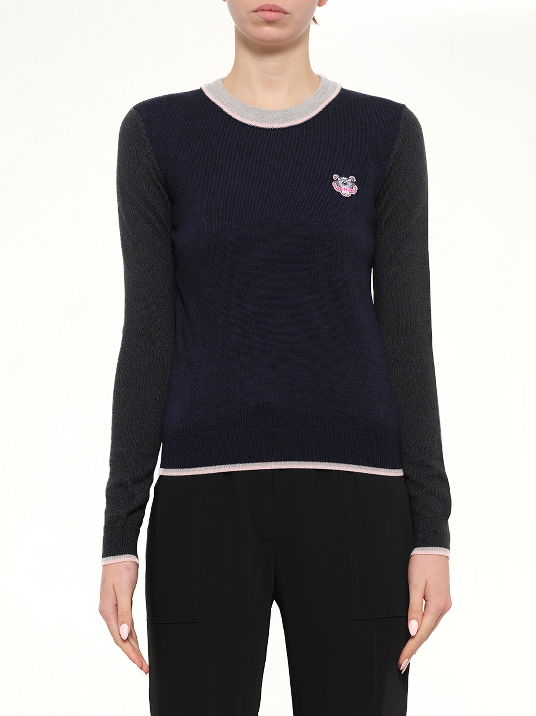 Kenzo Crew Neck in Navy