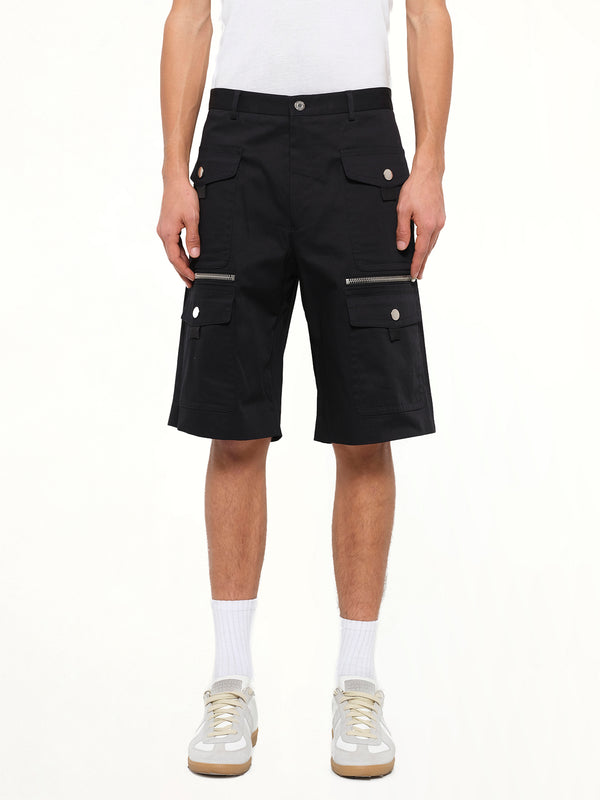 Pockets Shorts in Black