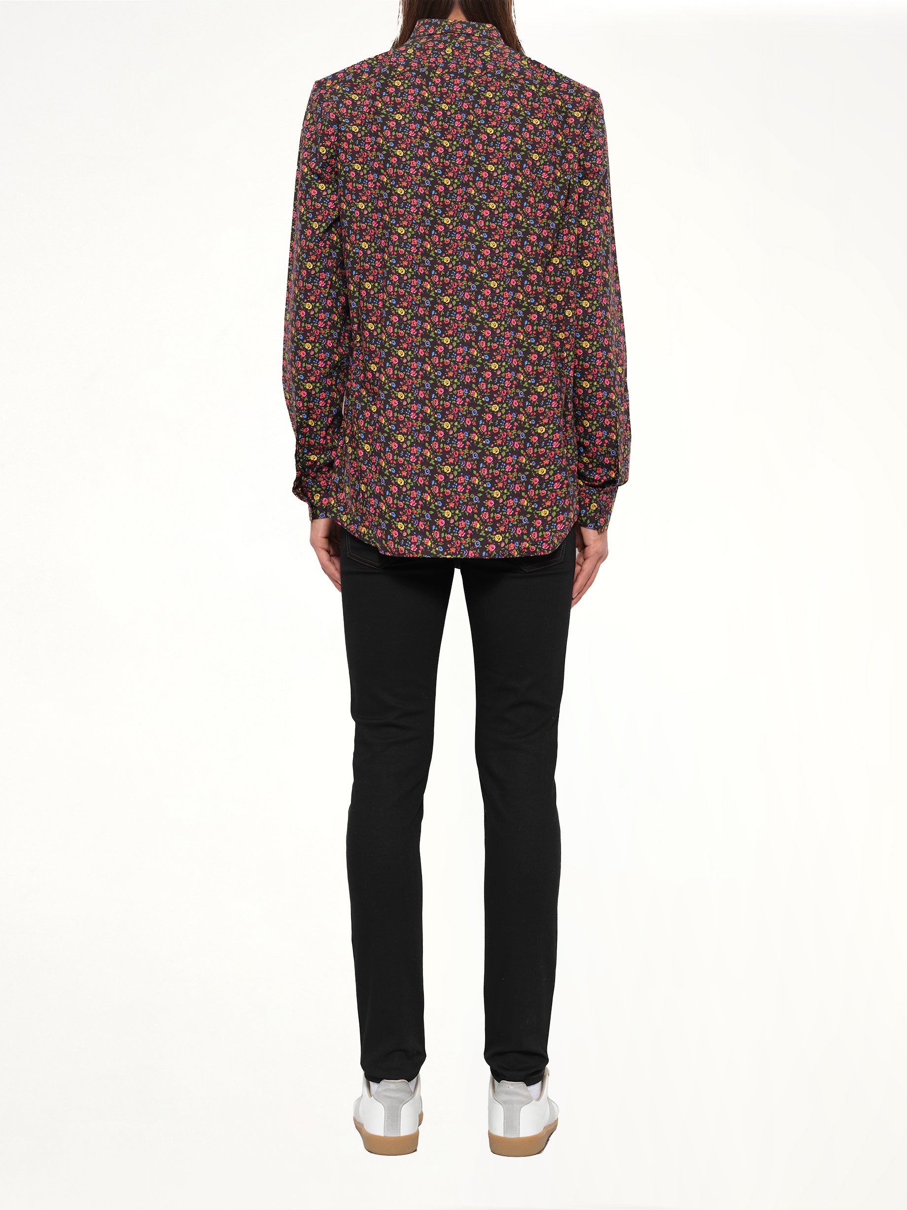 Floral Shirt in Brown