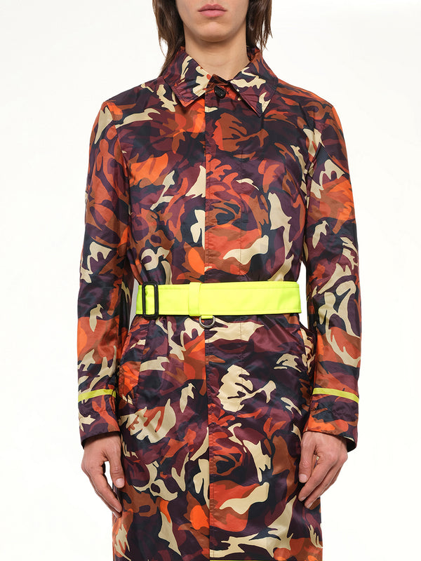 Stripe Ro Coat in Org