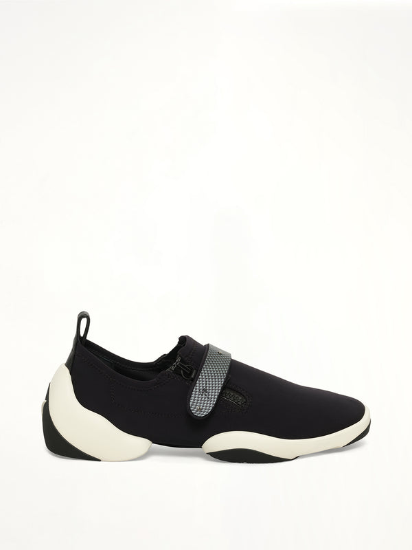 Giuseppe Zanotti Carlito Stretch Sneaker in Black