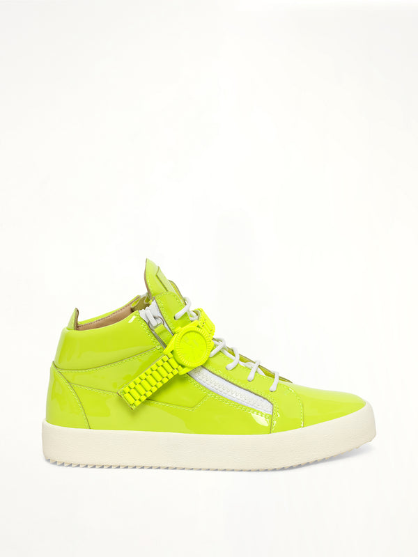 Vernice Vague Sneaker in Citron