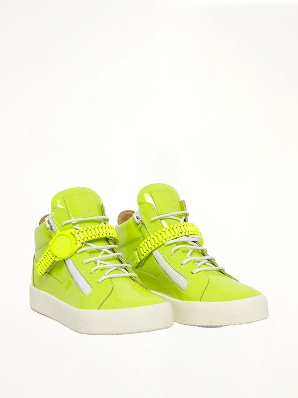 Vernice Vague Sneaker in Citron