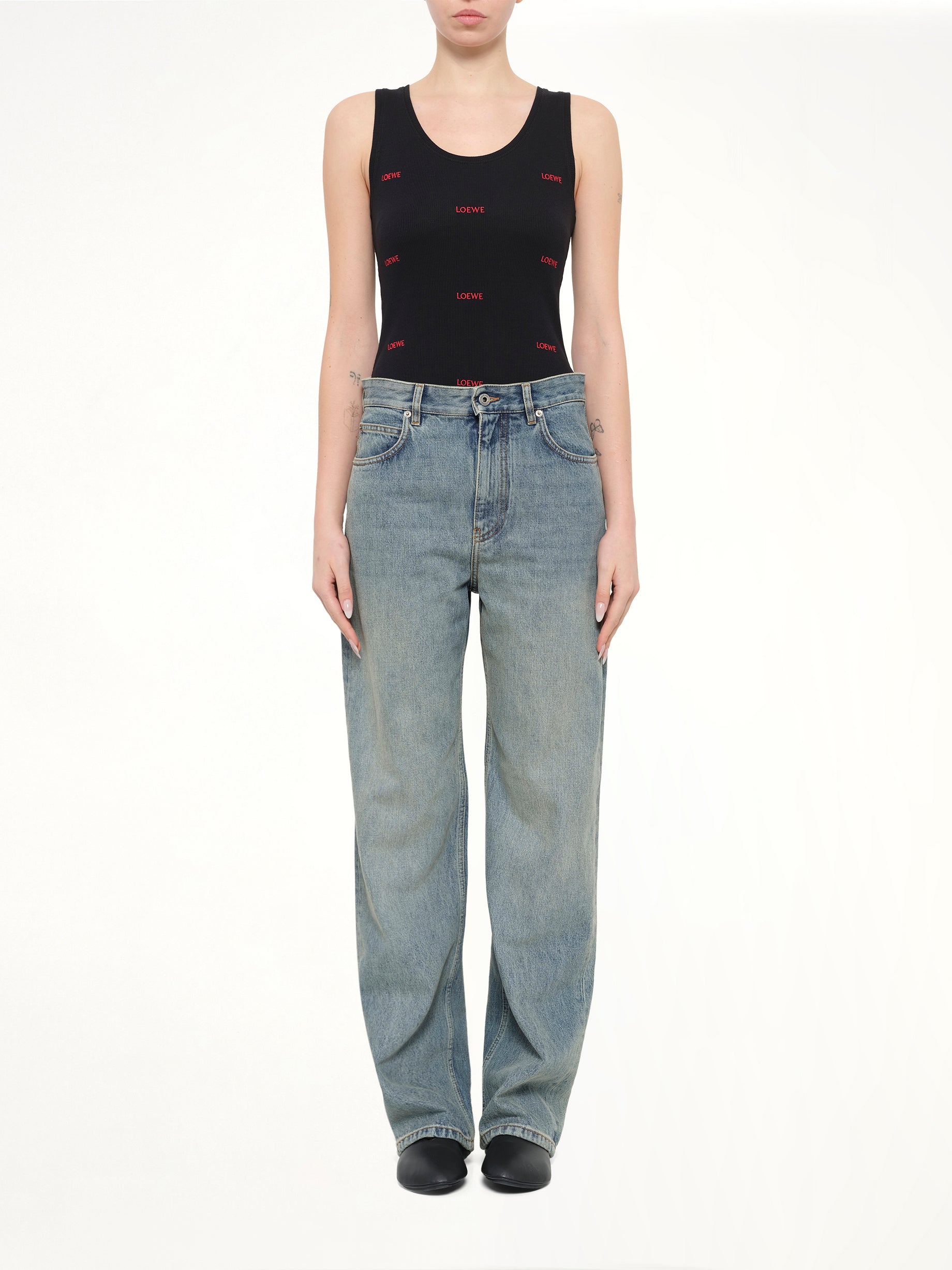 Anagram Jeans in Washed Denim