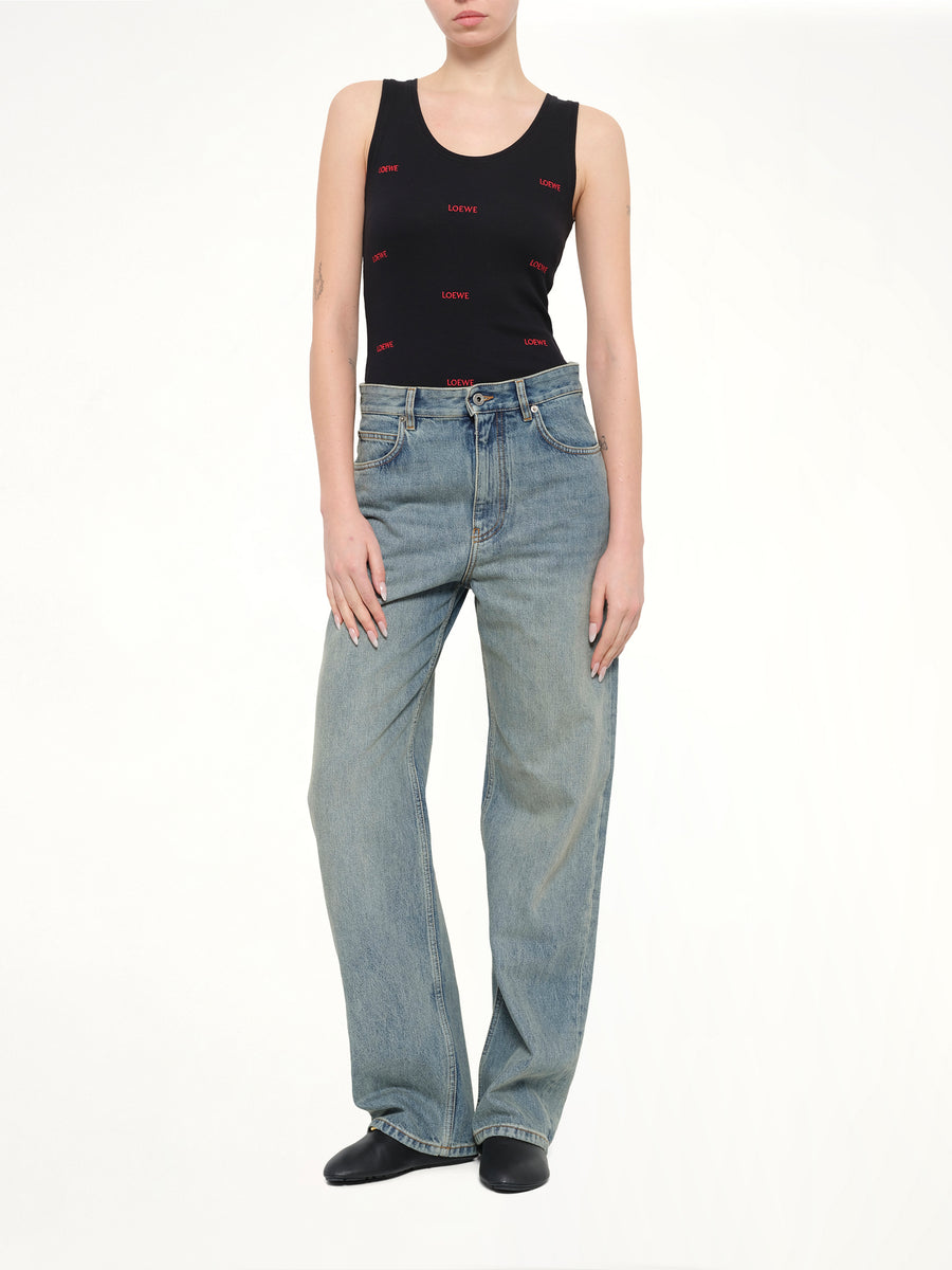 Anagram Jeans in Washed Denim