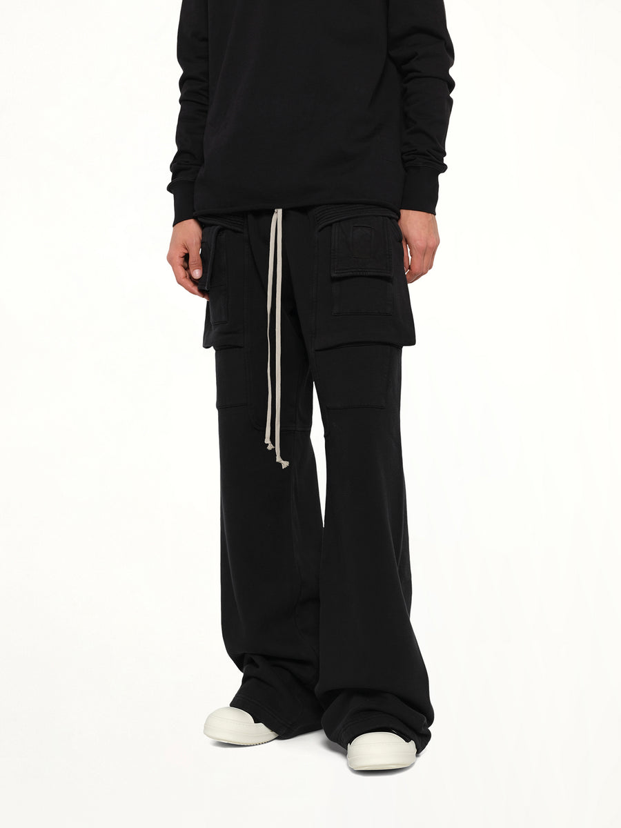 Furka Jersey Creatch Wide Cargo in Black