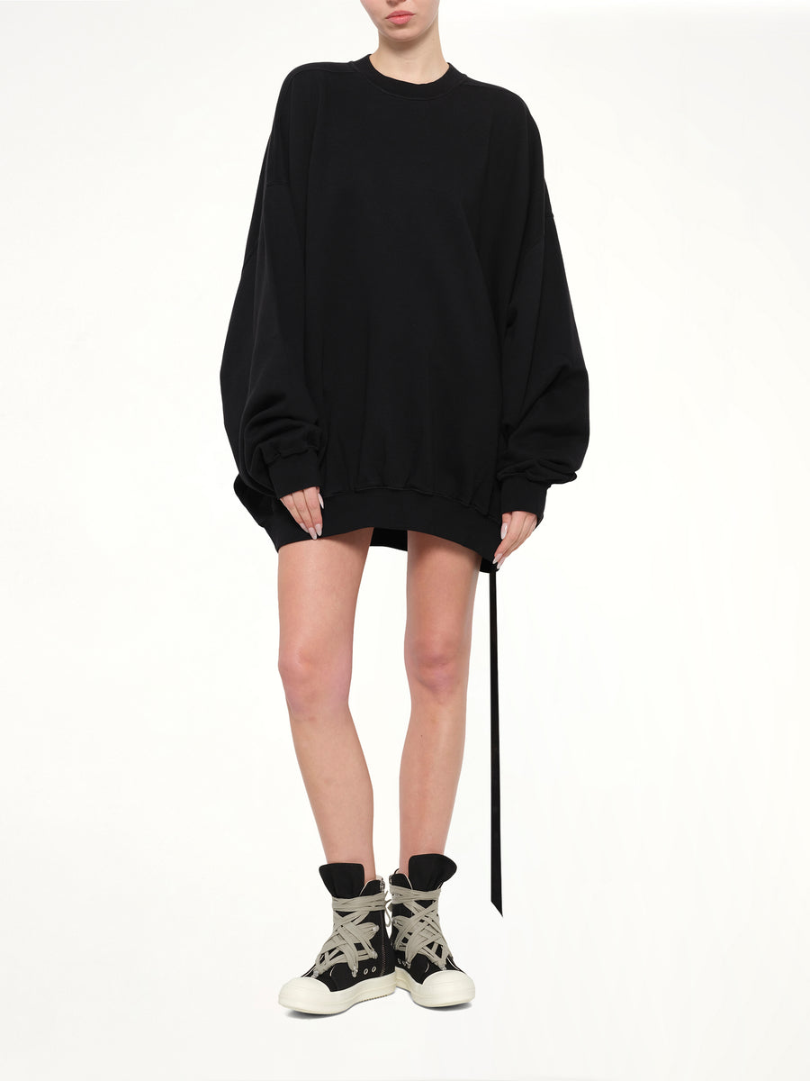 Furka Jersey Hun Sweatshirt in Black