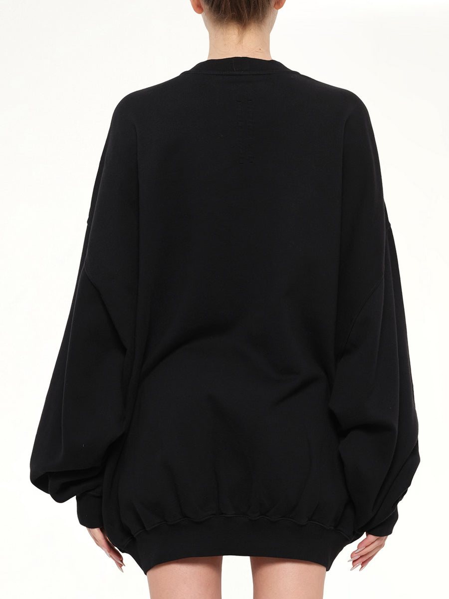 Furka Jersey Hun Sweatshirt in Black