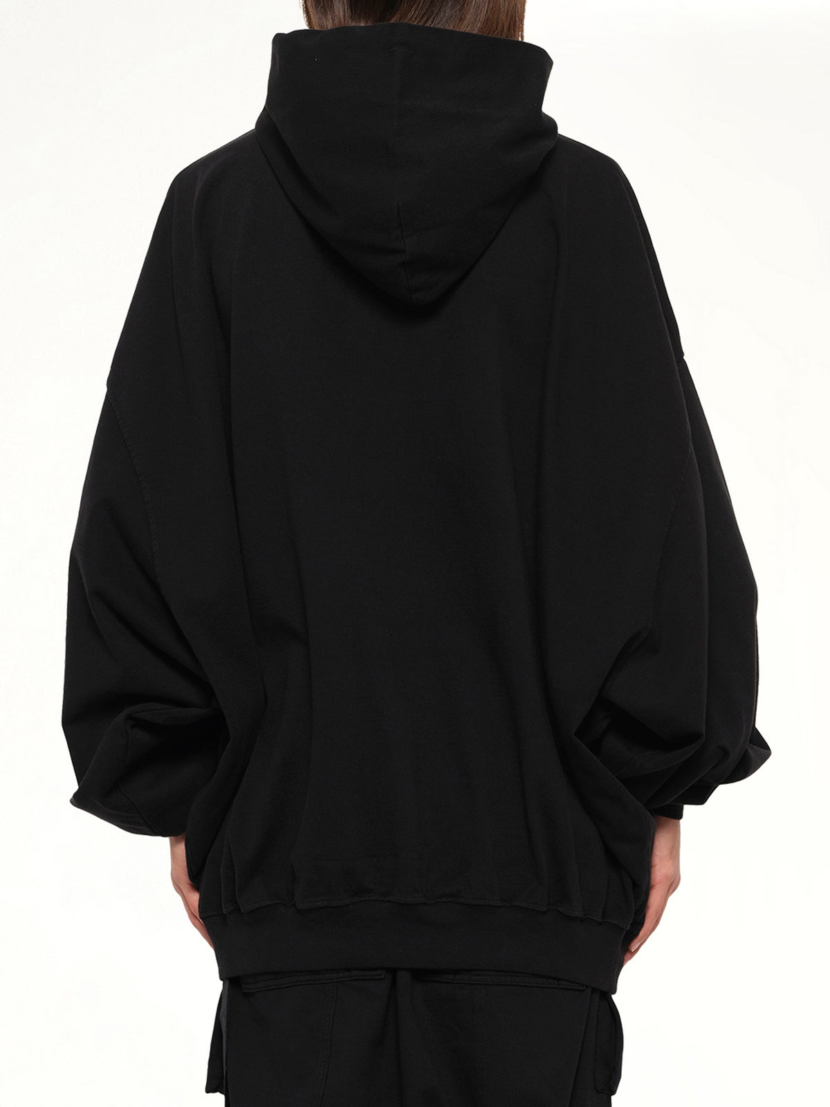 DRK Heavy Jersey Hun Hoodie in Black