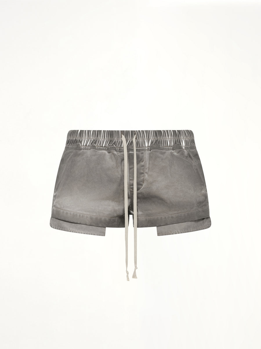 13oz Lido Denim FOG Boxers in Dark Dust