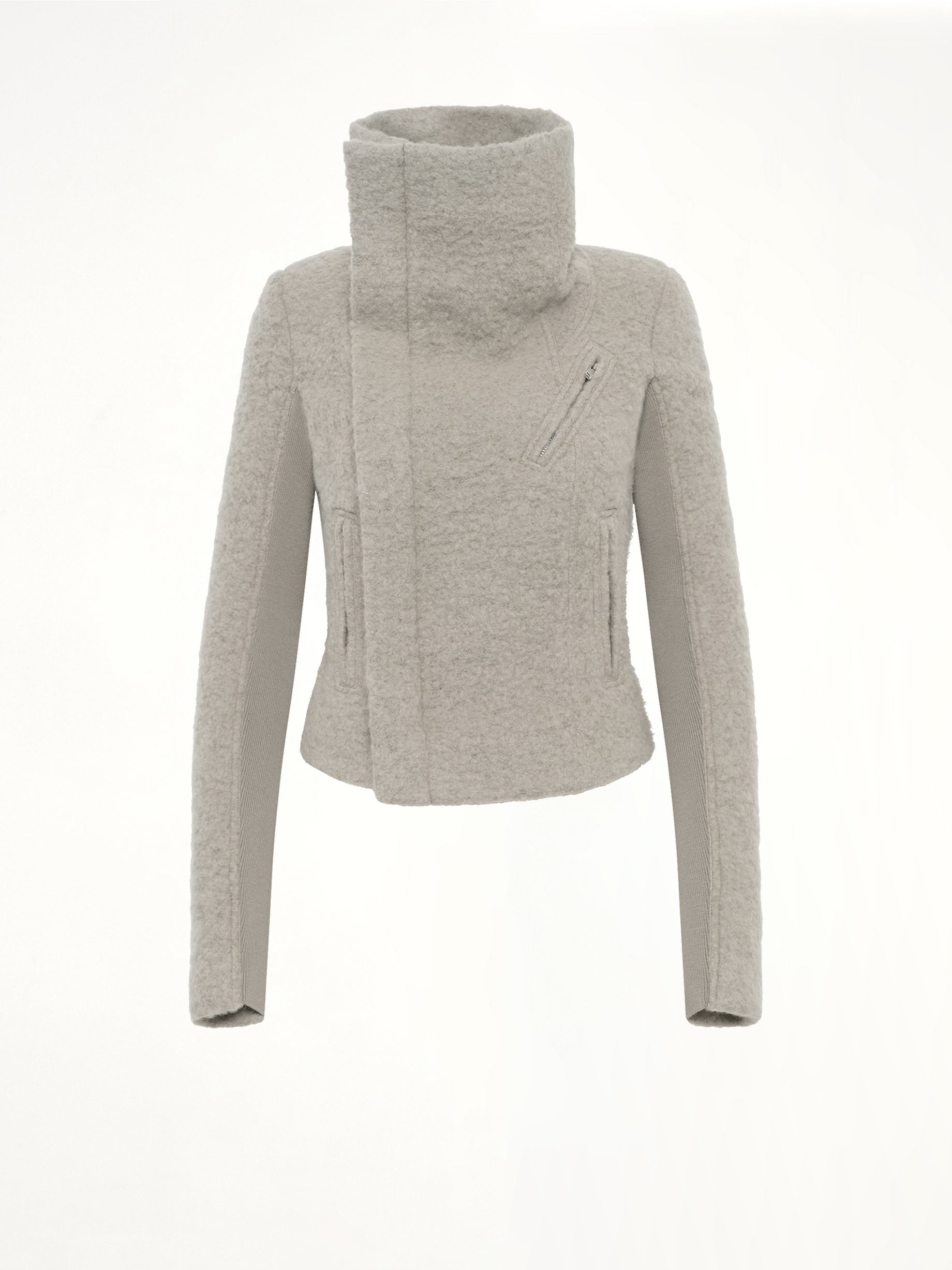 Alpaca Classic Biker in Dark Pearl