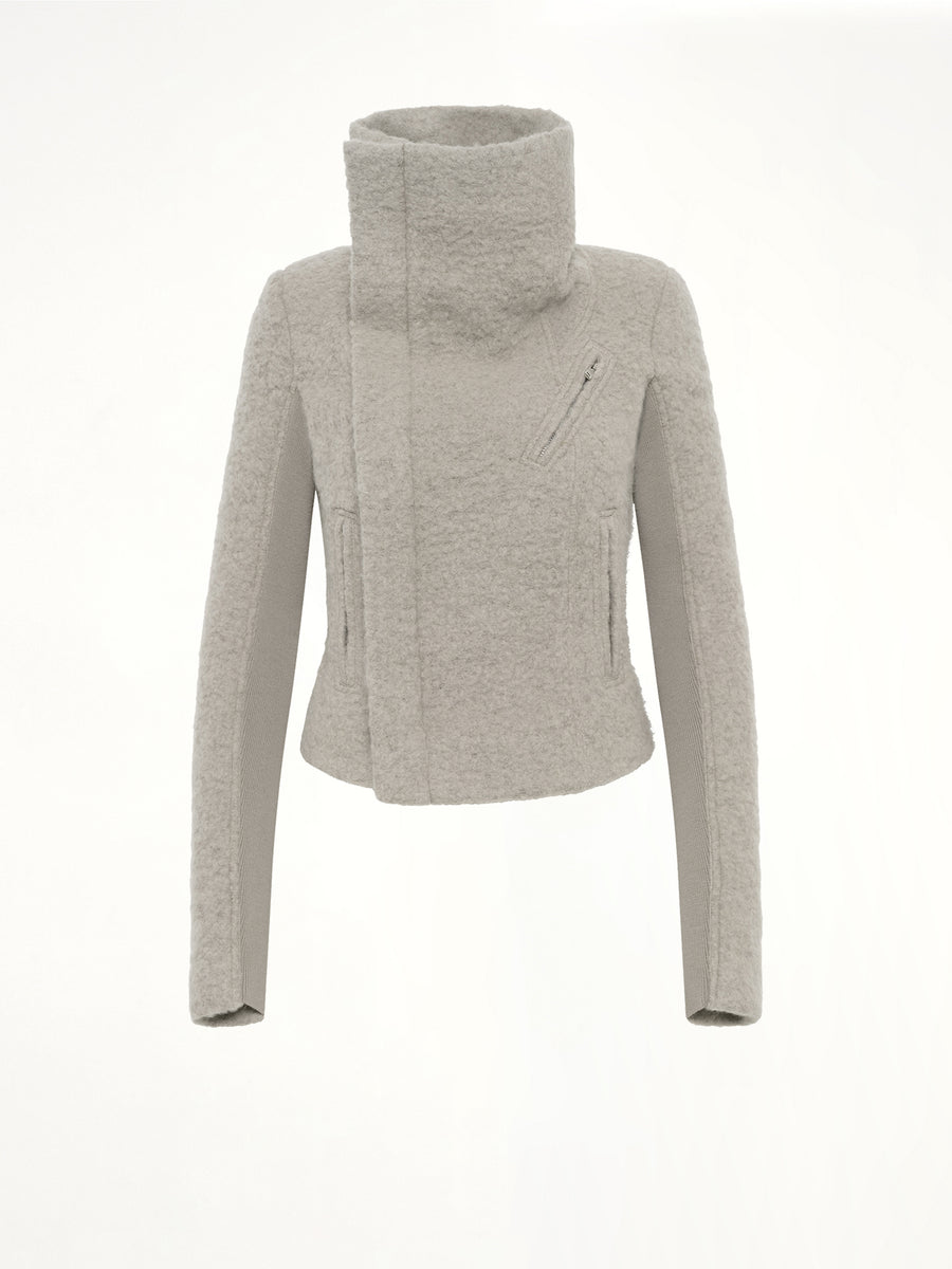 Alpaca Classic Biker in Dark Pearl