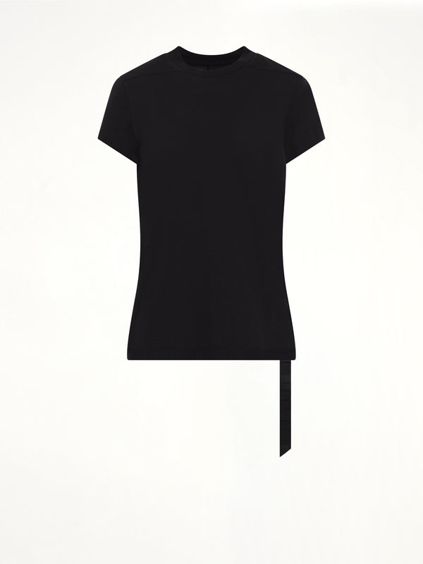 Cotton Jersey Small Level T-Shirt in Black