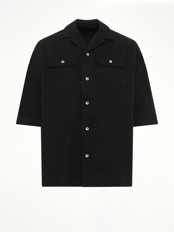 DRK Cotton Twill Magnum Tommy Shirt in Black