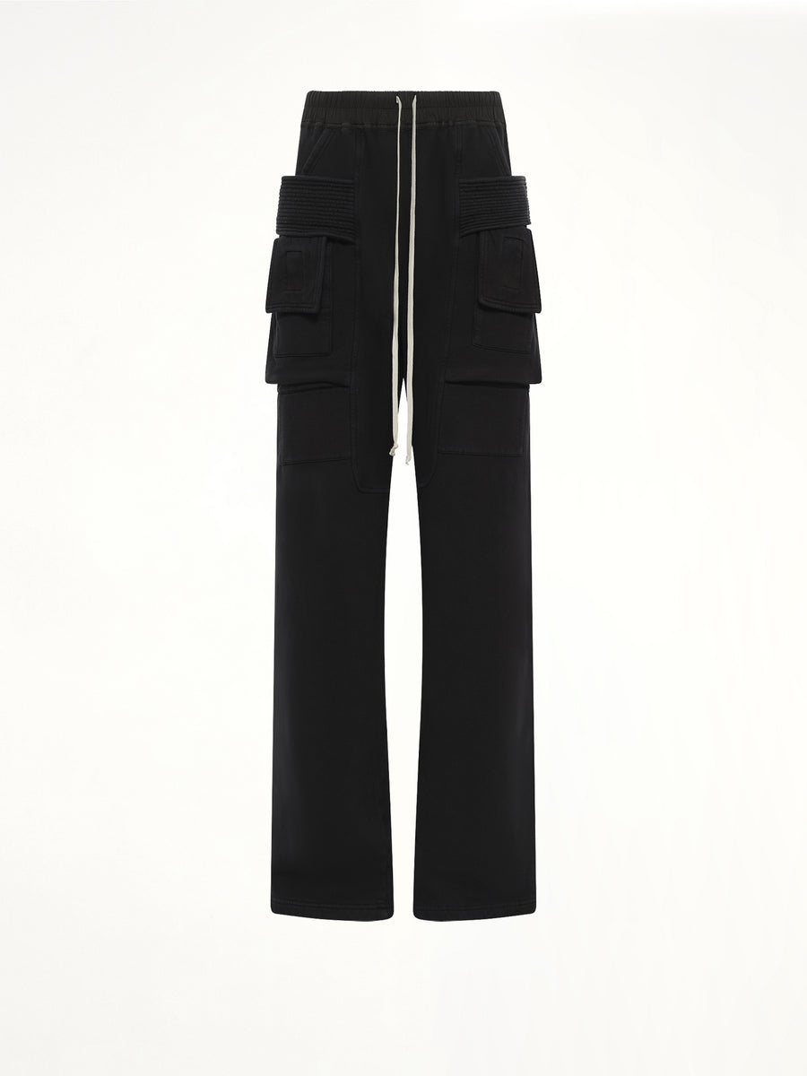 Furka Jersey Creatch Wide Cargo in Black