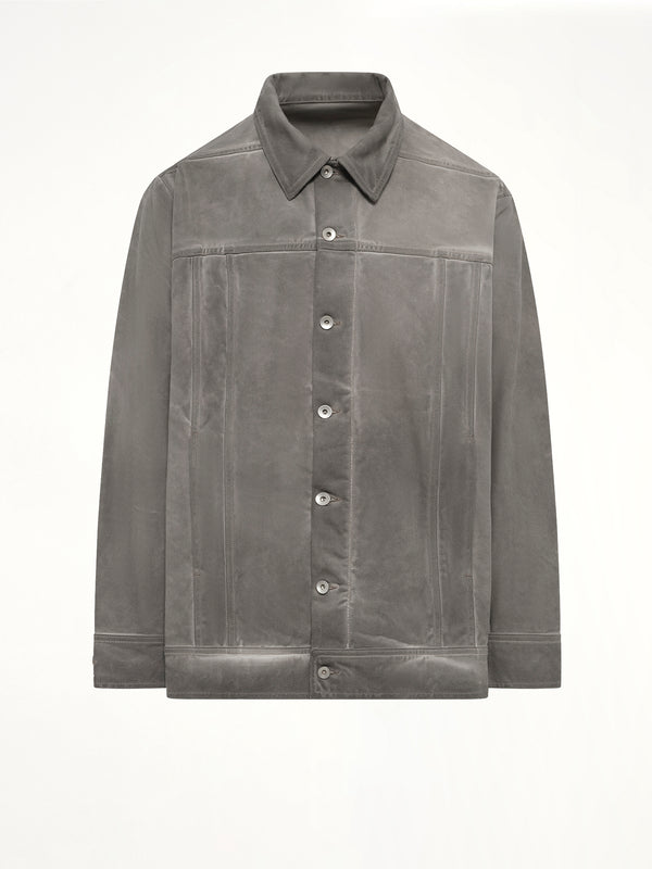 Lido Jumbo Worker Jacket in Dark Dust