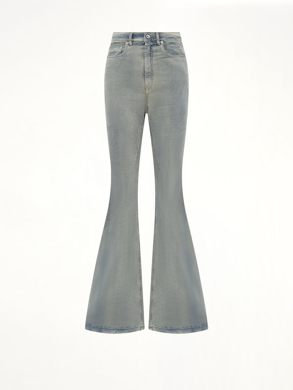 Stretch Denim Bolan Bootcut in Mineral Indigo