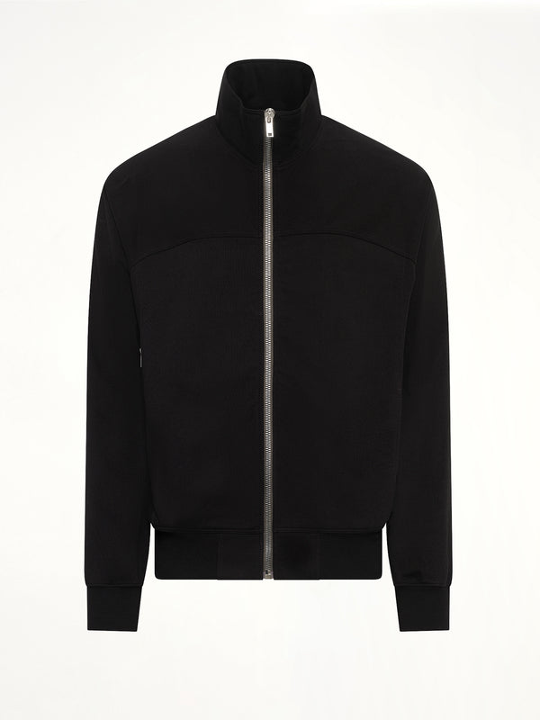 Zipfront Jogger in Black