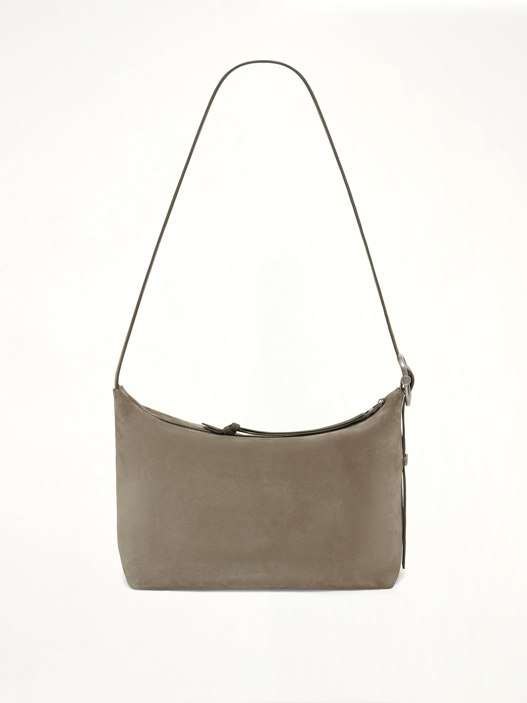 Loop Hobo Medium in Light Khaki