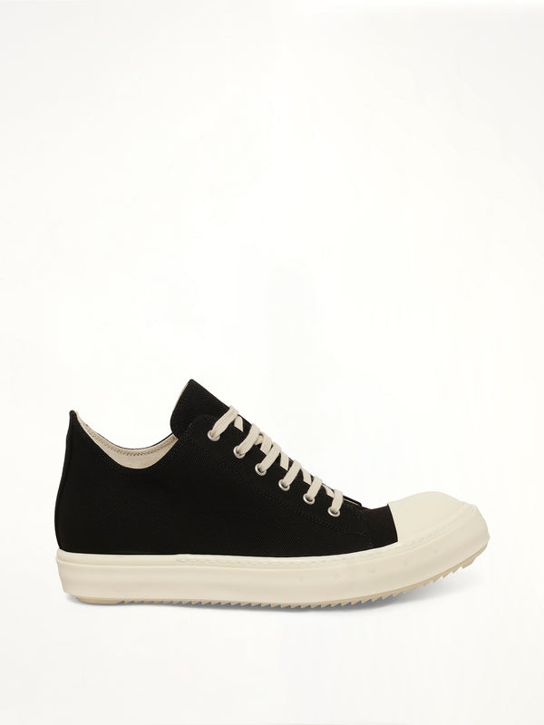 Temple of Light Denim Low Sneaks in Black