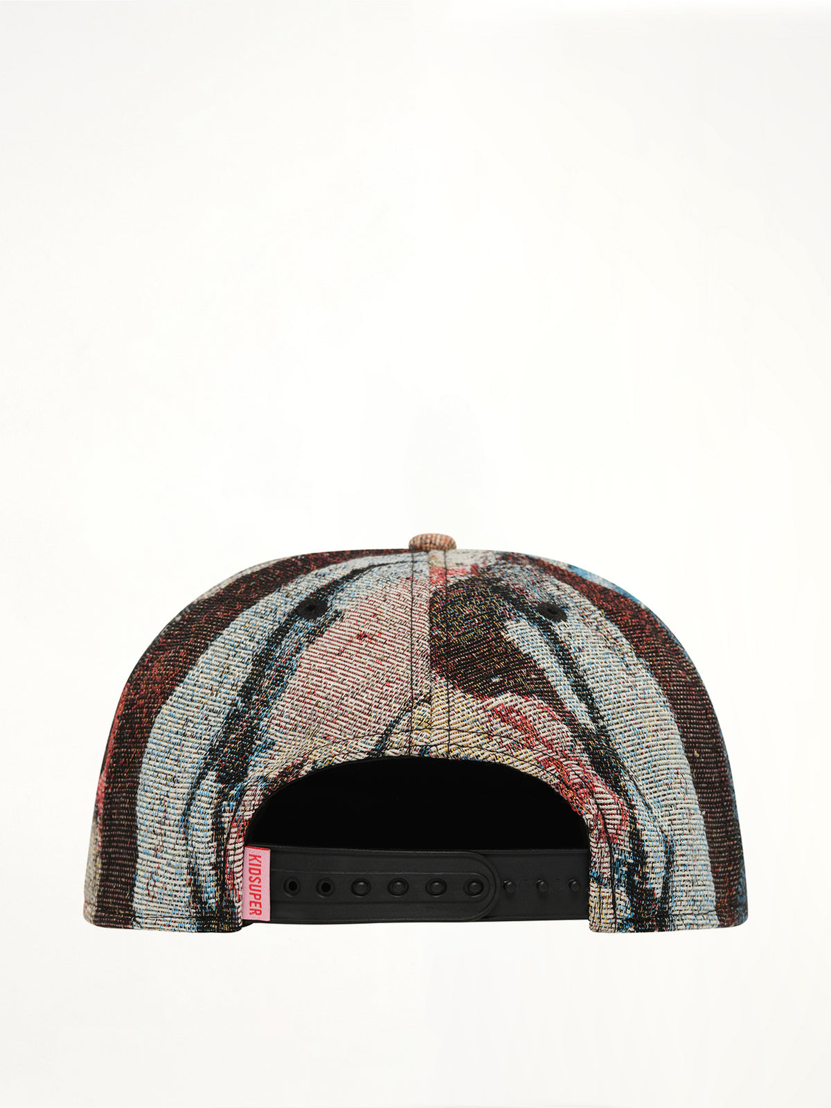 Jacquard Art Script Logo Hat in Multicolour