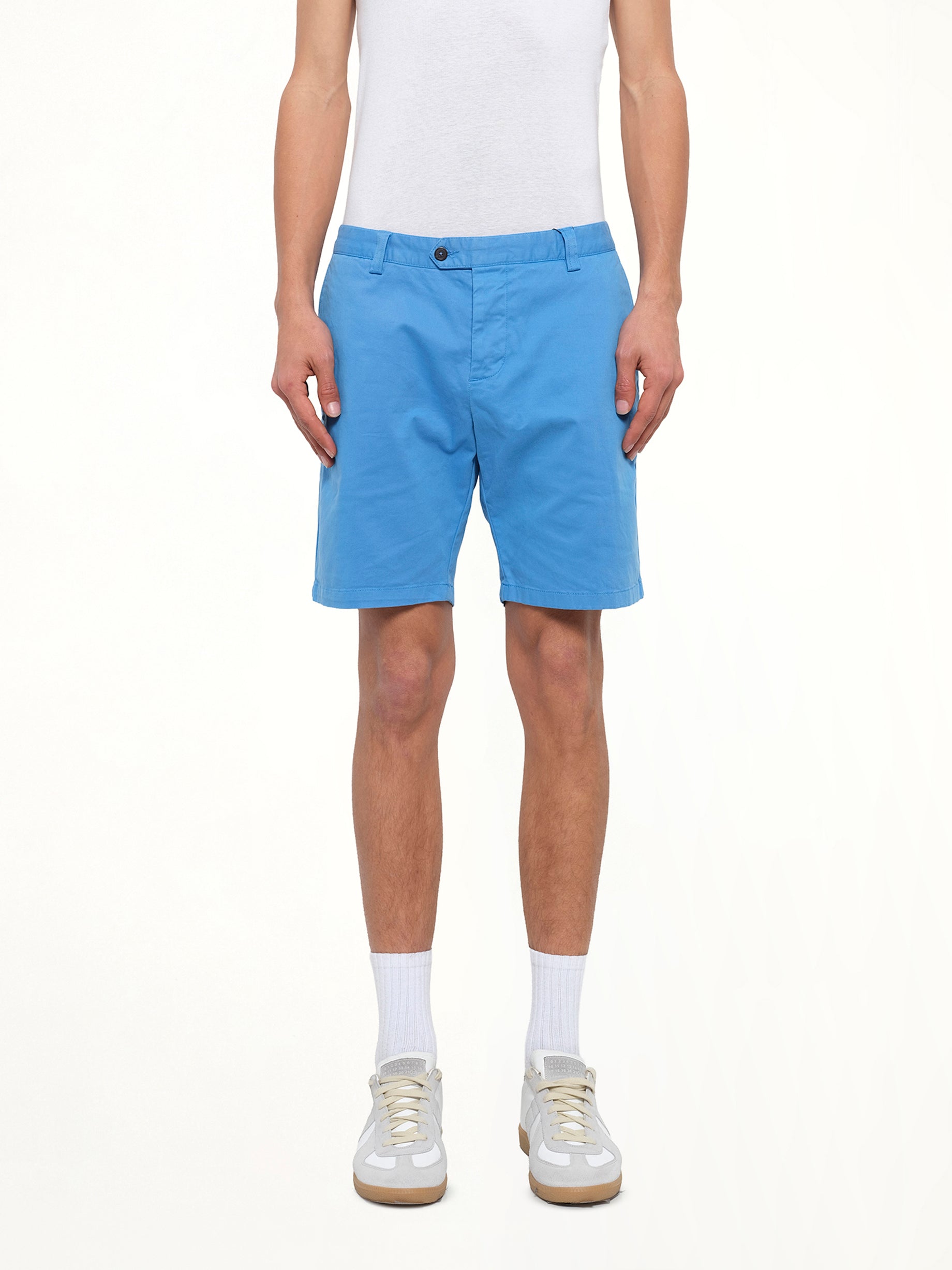 Bermuda Shorts in Light Blue