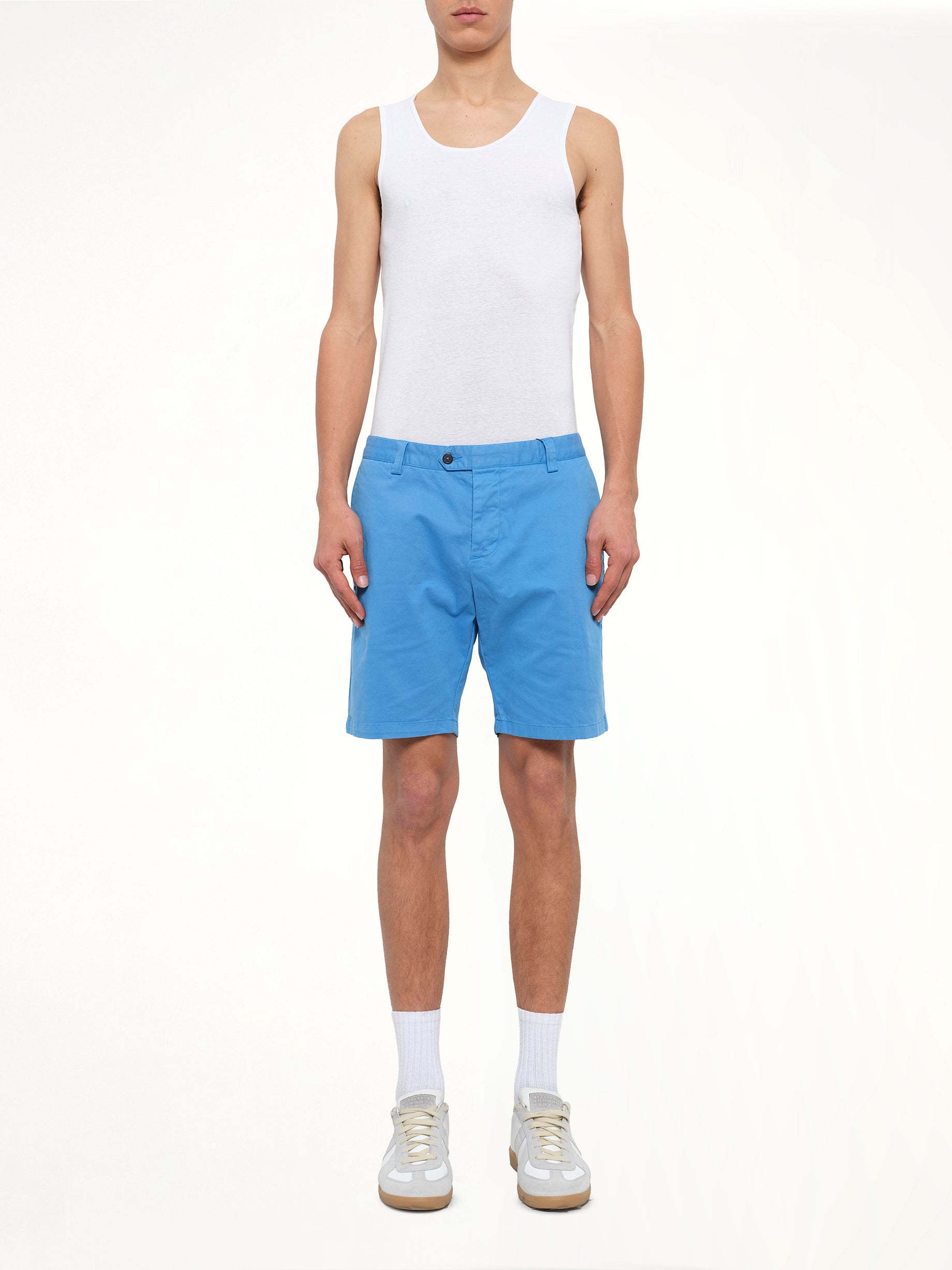 Bermuda Shorts in Light Blue