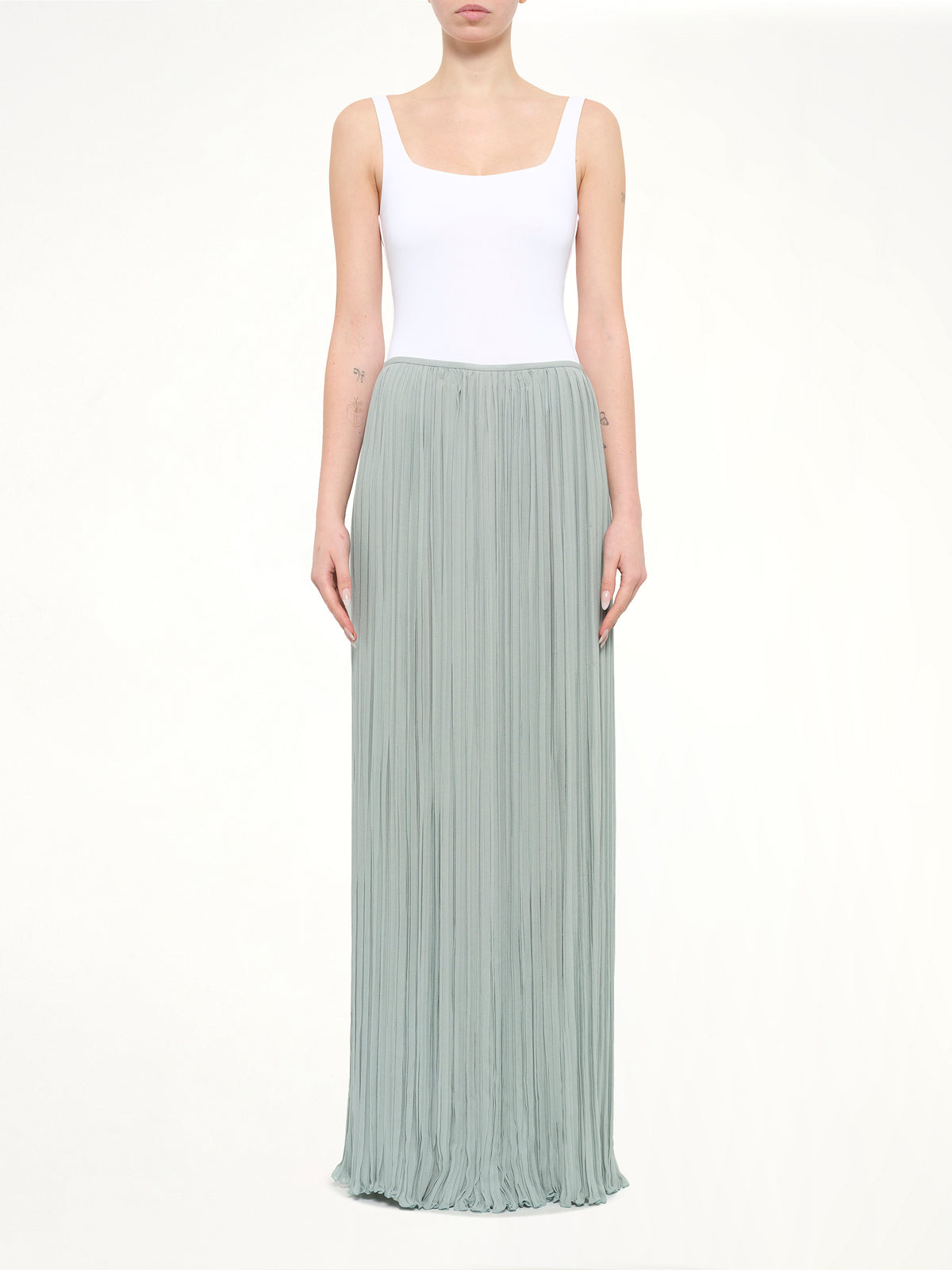 Long Skirt in Blue