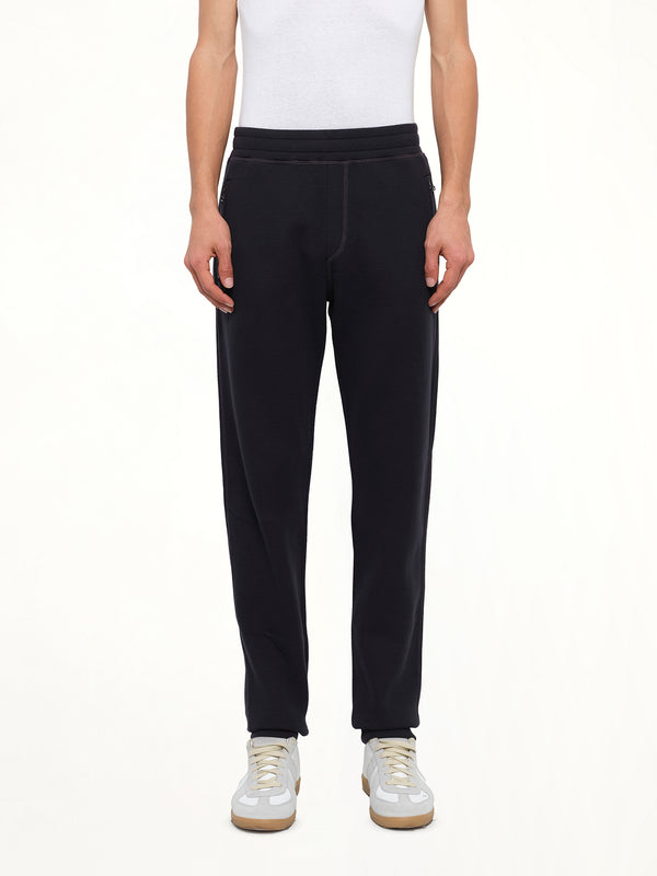 Tech Jersey Slim Pants in Navy
