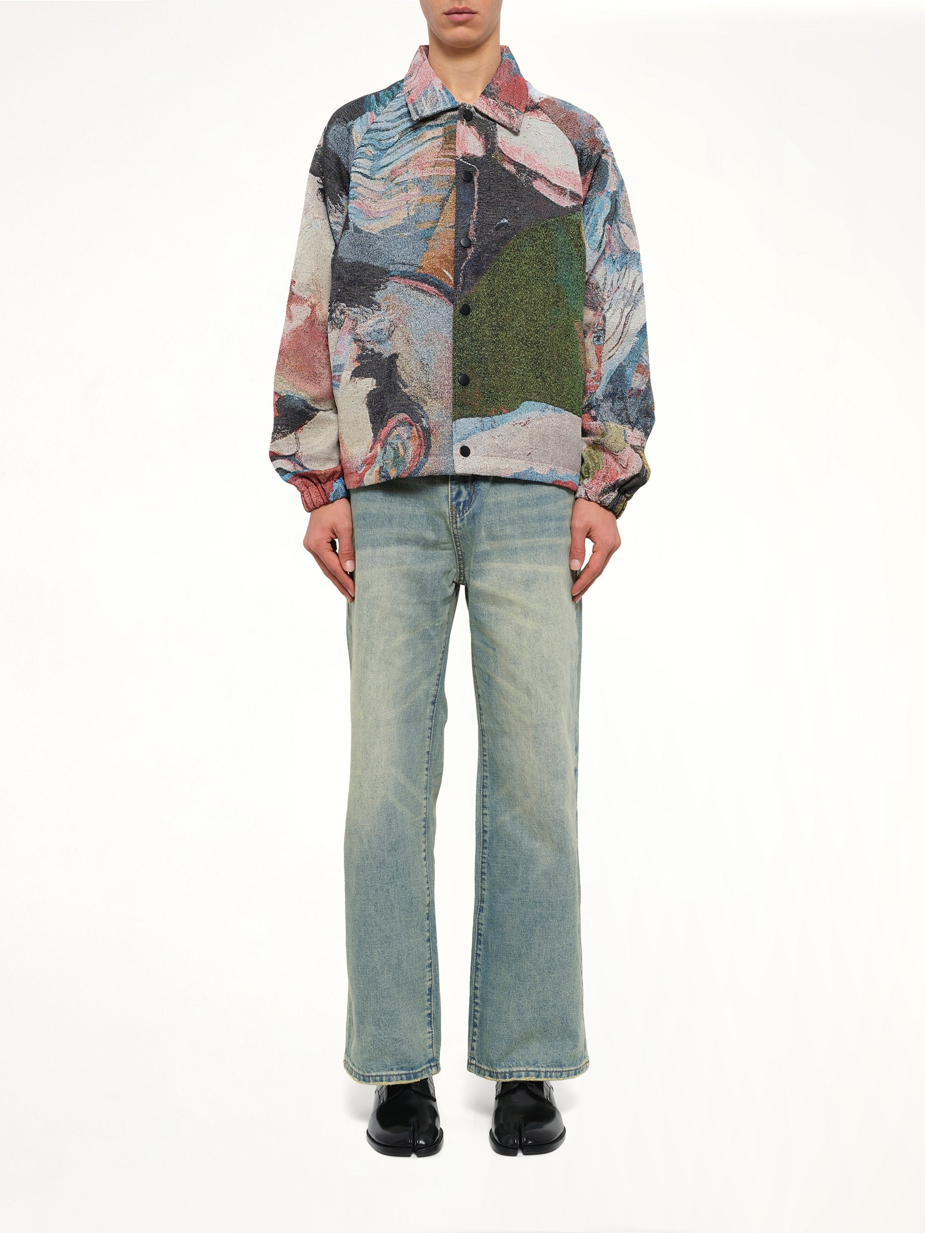 Café de la Coaches Jacket in Multicolour
