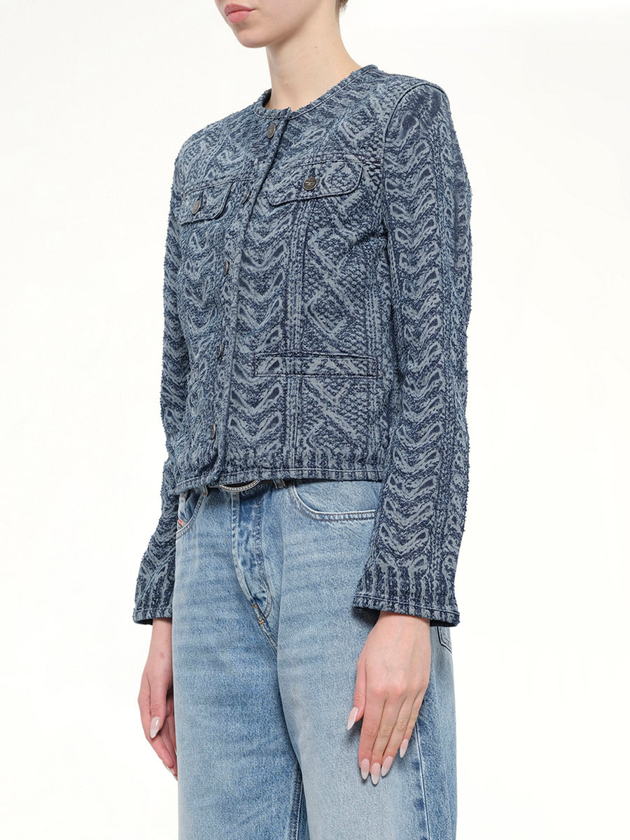 DE-GRAFY-S2 Denim Jacket in Blue