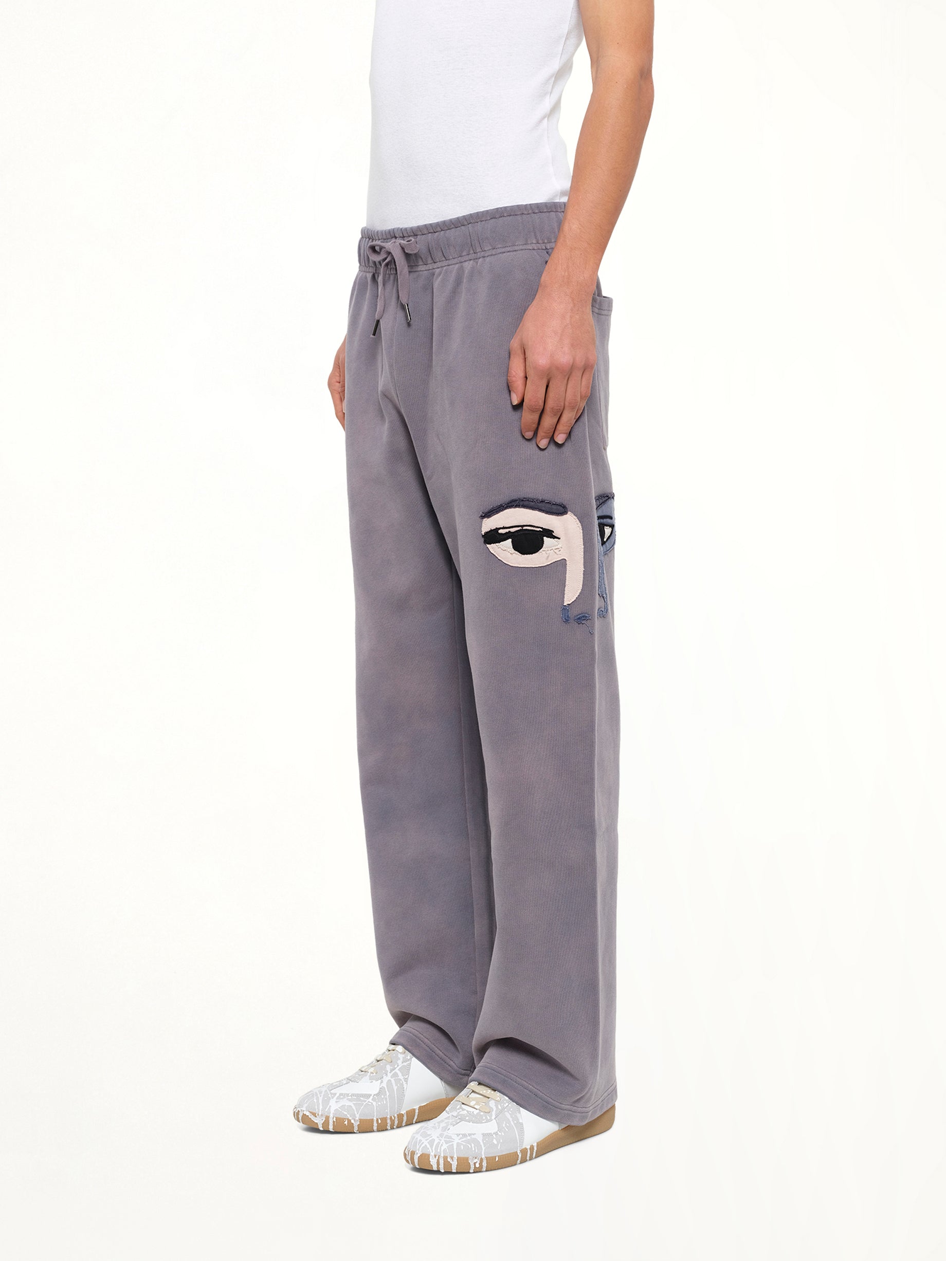 Face Sweatpants in Slate