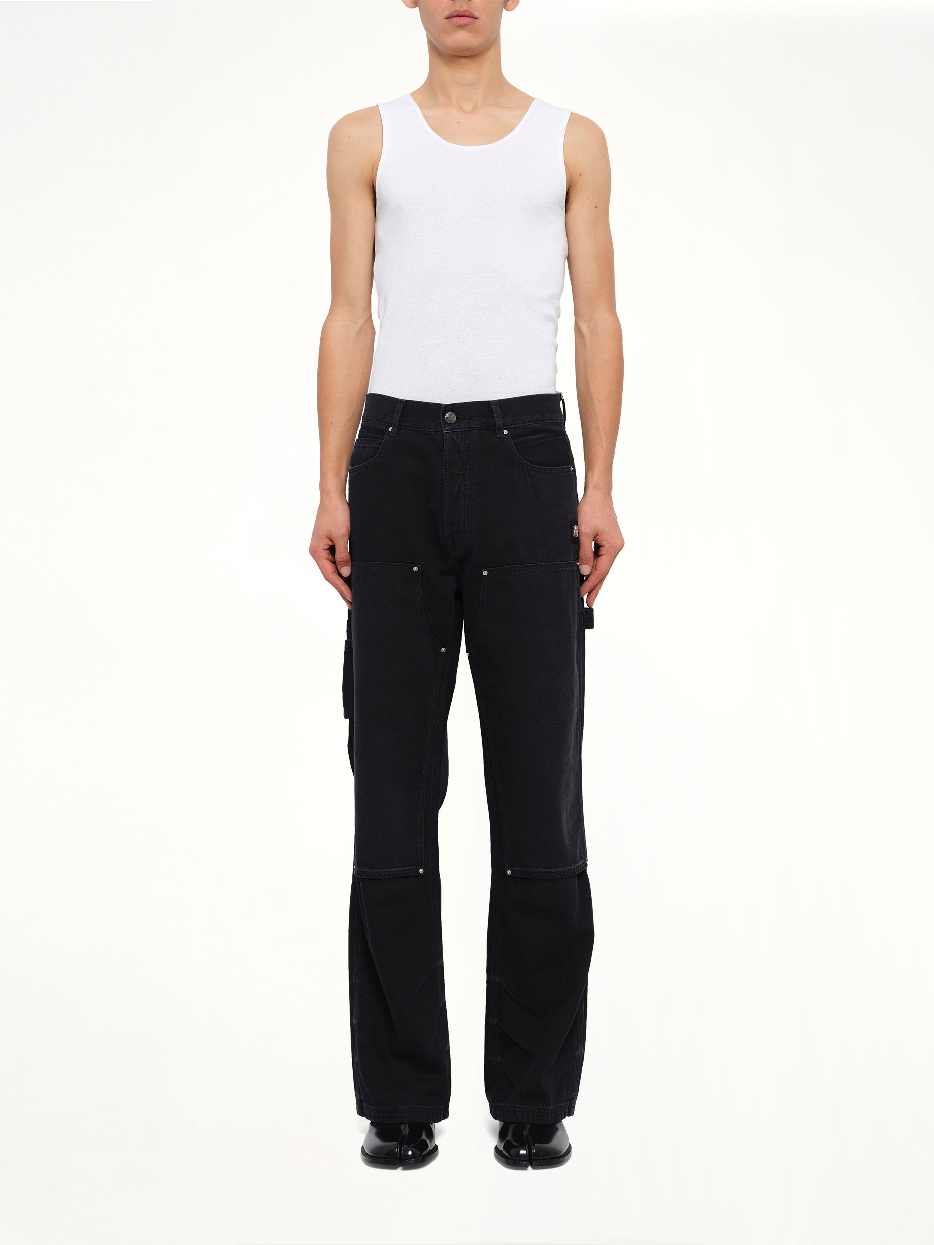Lightweight Carpenter Jean in Vintage Black