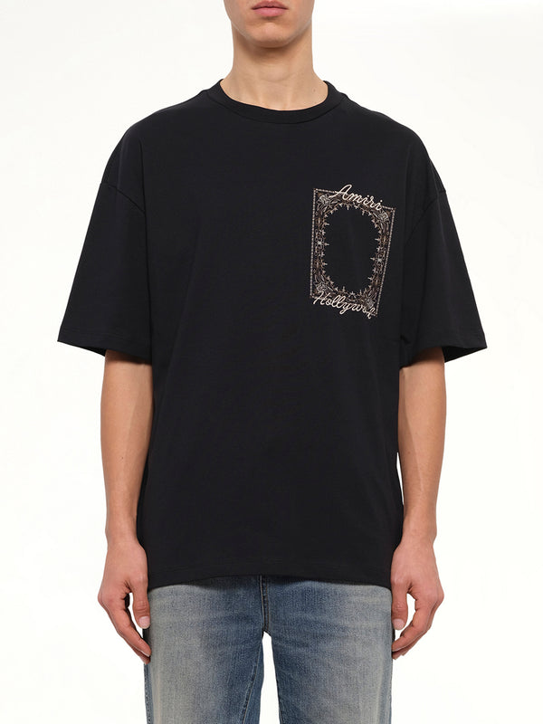 MA Quad Bandana Oversized T-Shirt in Black