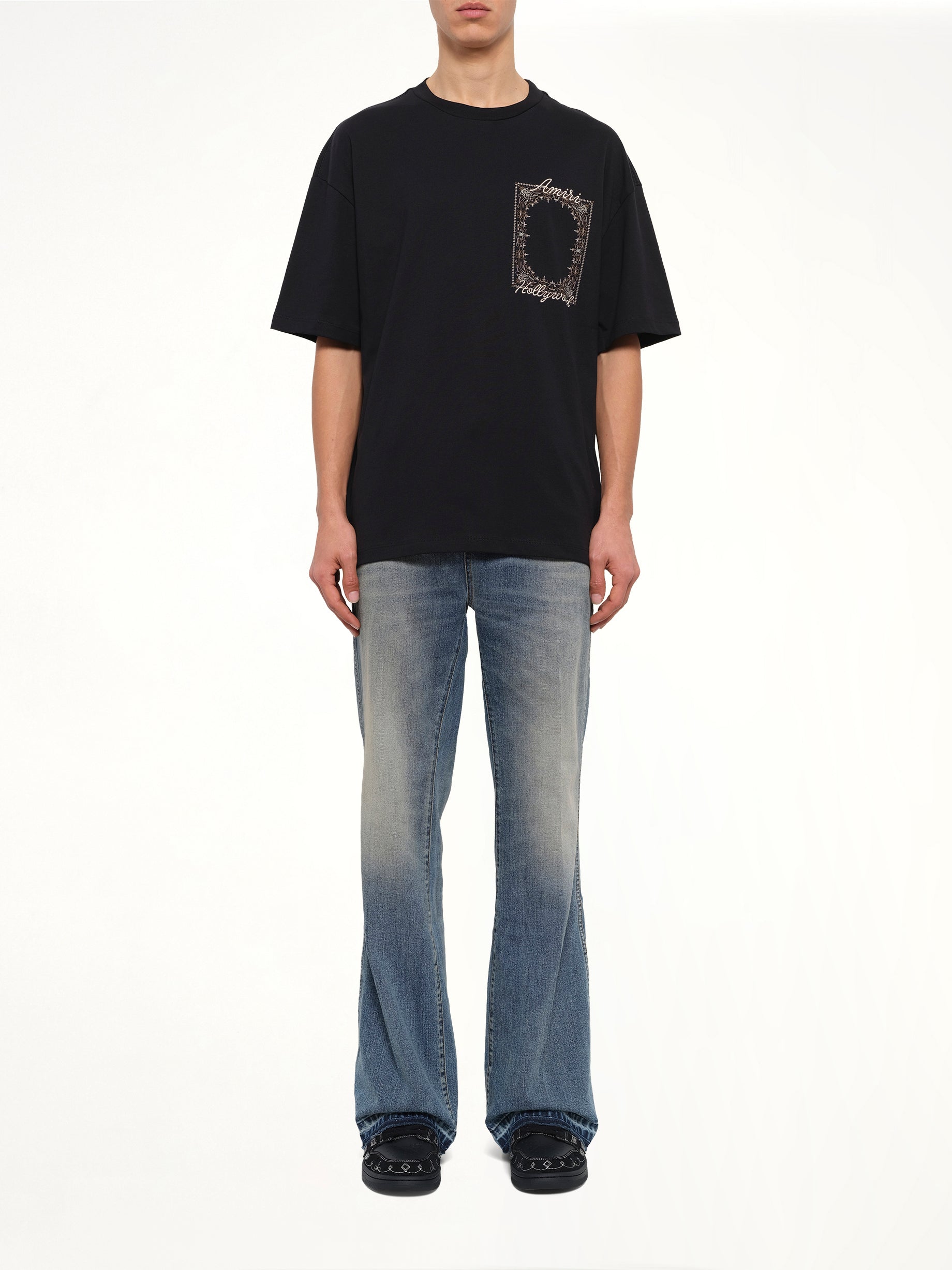 MA Quad Bandana Oversized T-Shirt in Black