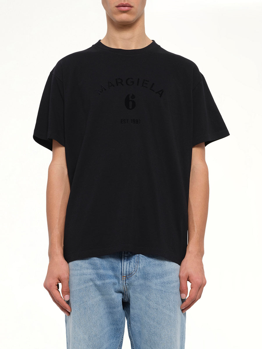 Margiela 6 T-Shirt in Black