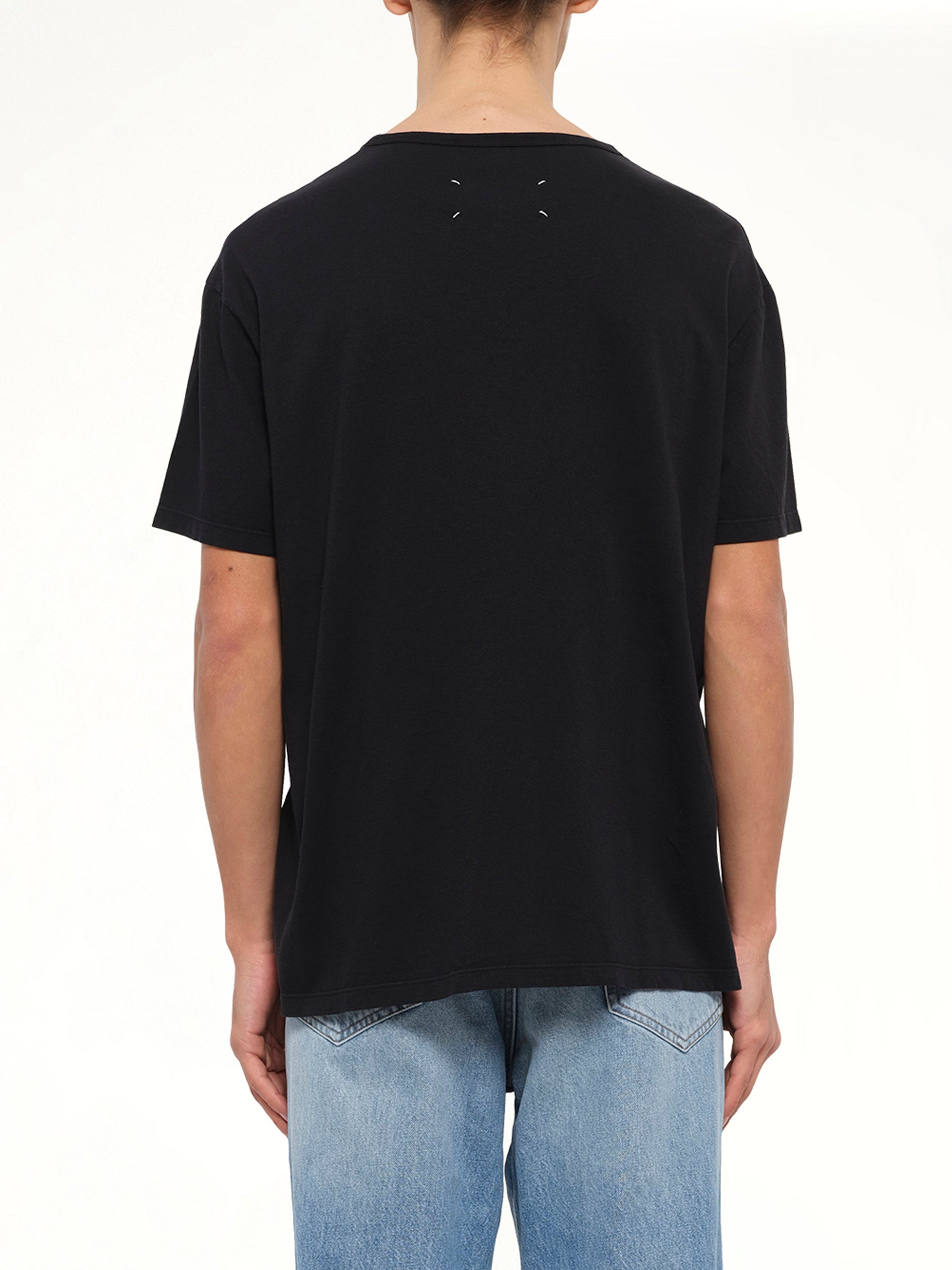 Tapestry Patch T-Shirt in Black
