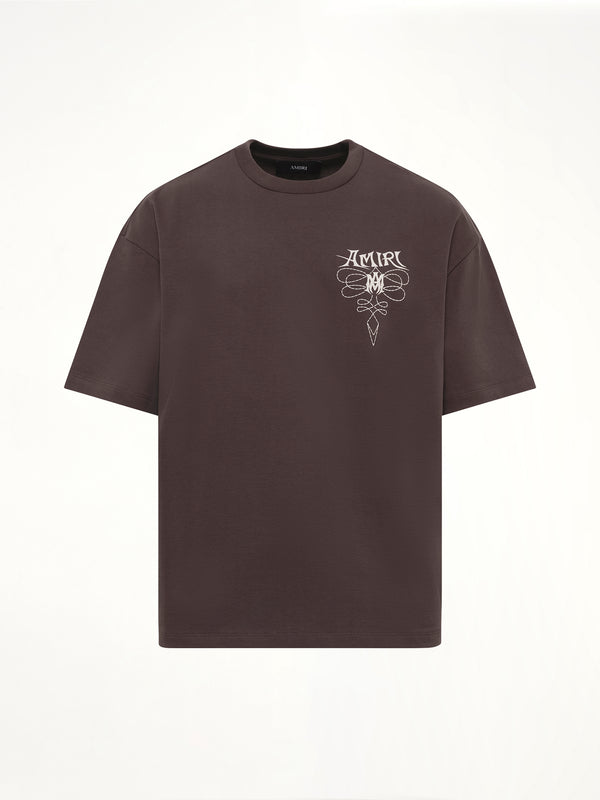 Amiri Lasso Oversized T-Shirt in Husk