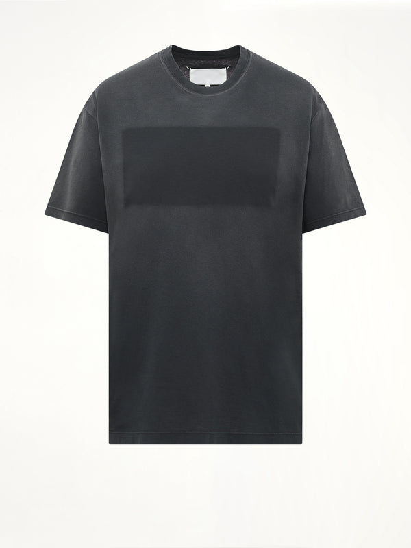 Patch T-Shirt in Washed Black