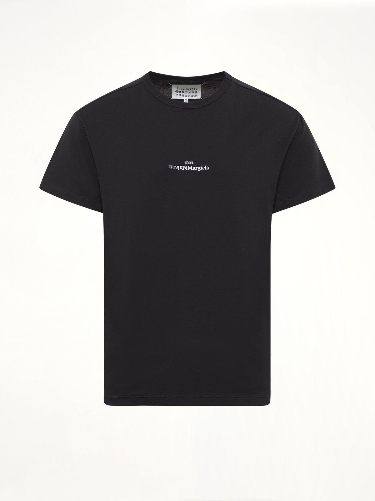 Reversed Logo T-Shirt in Black