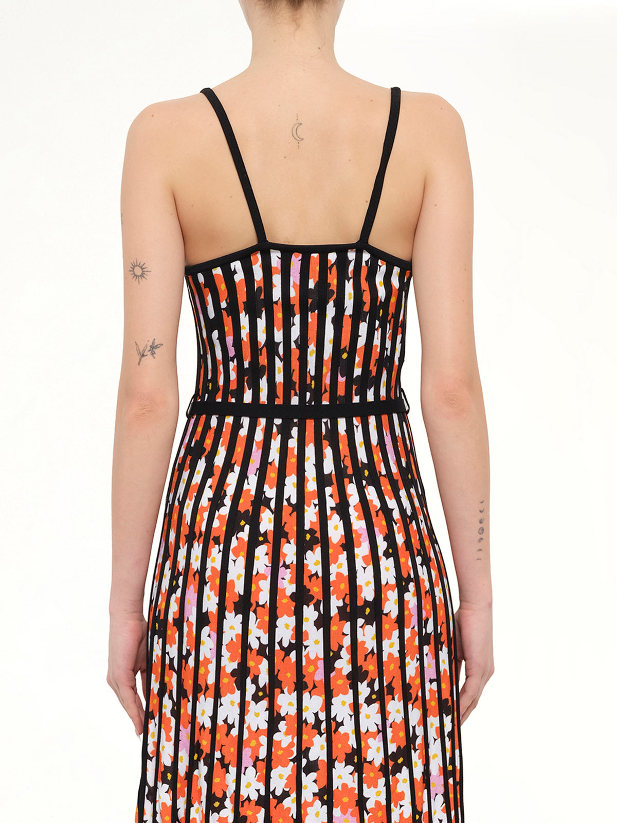 Flower Dress in Black
