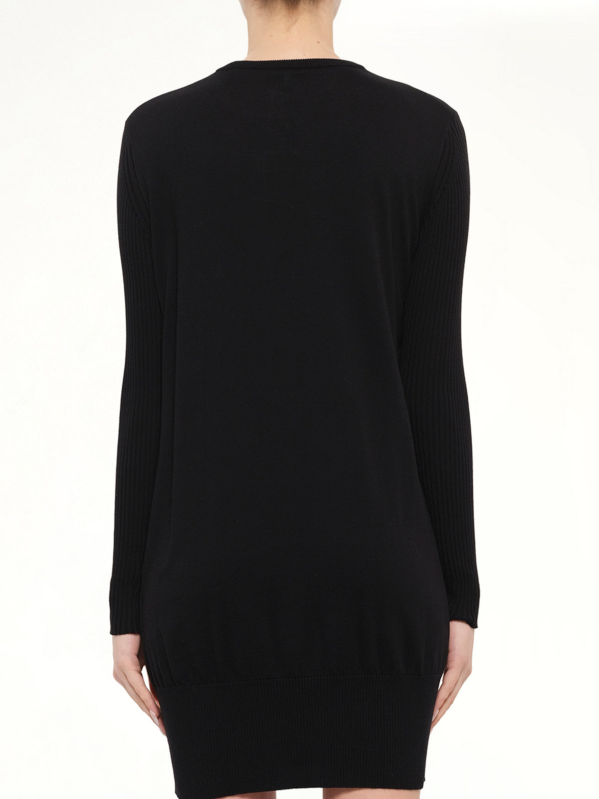 Hyper Knit Dress in Black