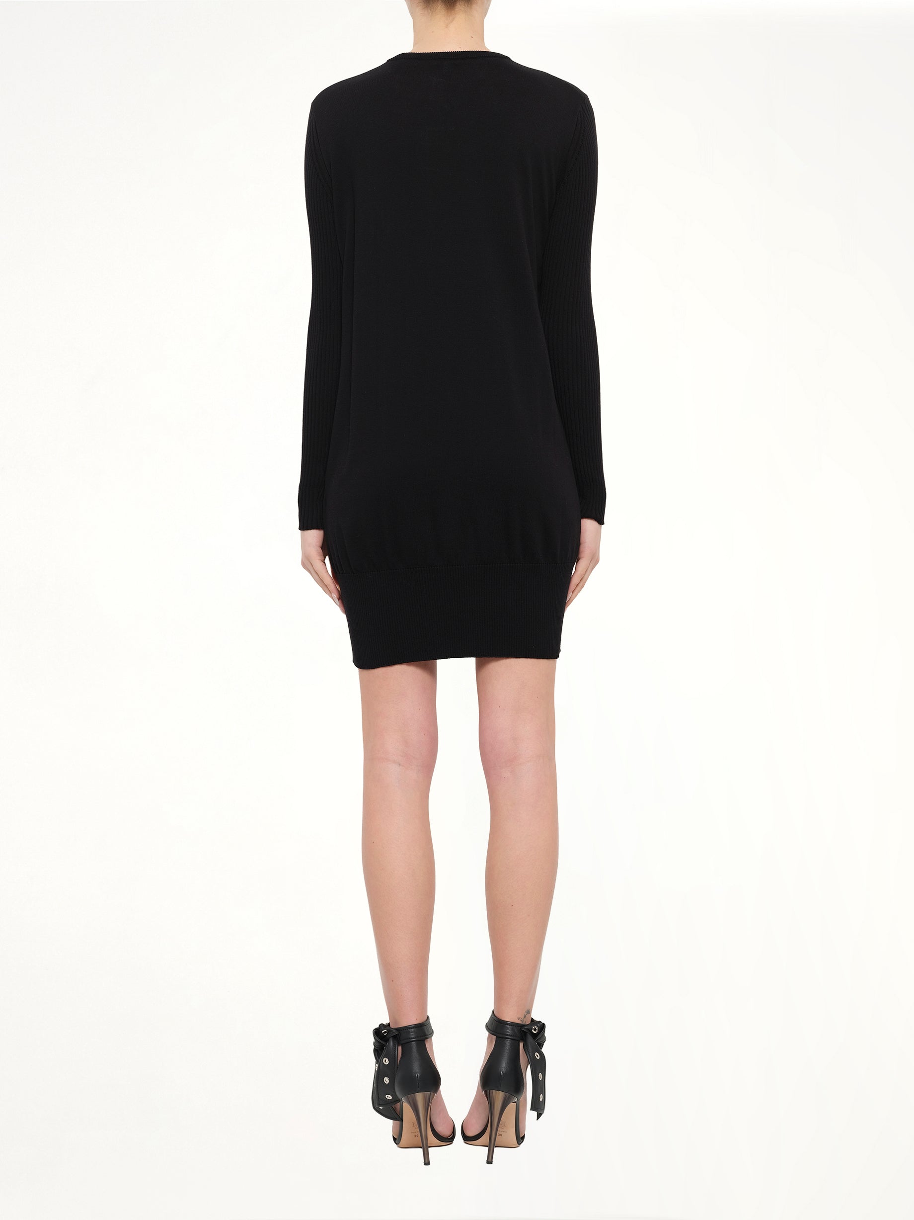 Hyper Knit Dress in Black