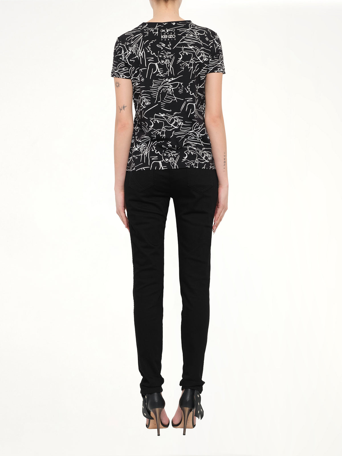 Kenzo Knit T-Shirt in Black