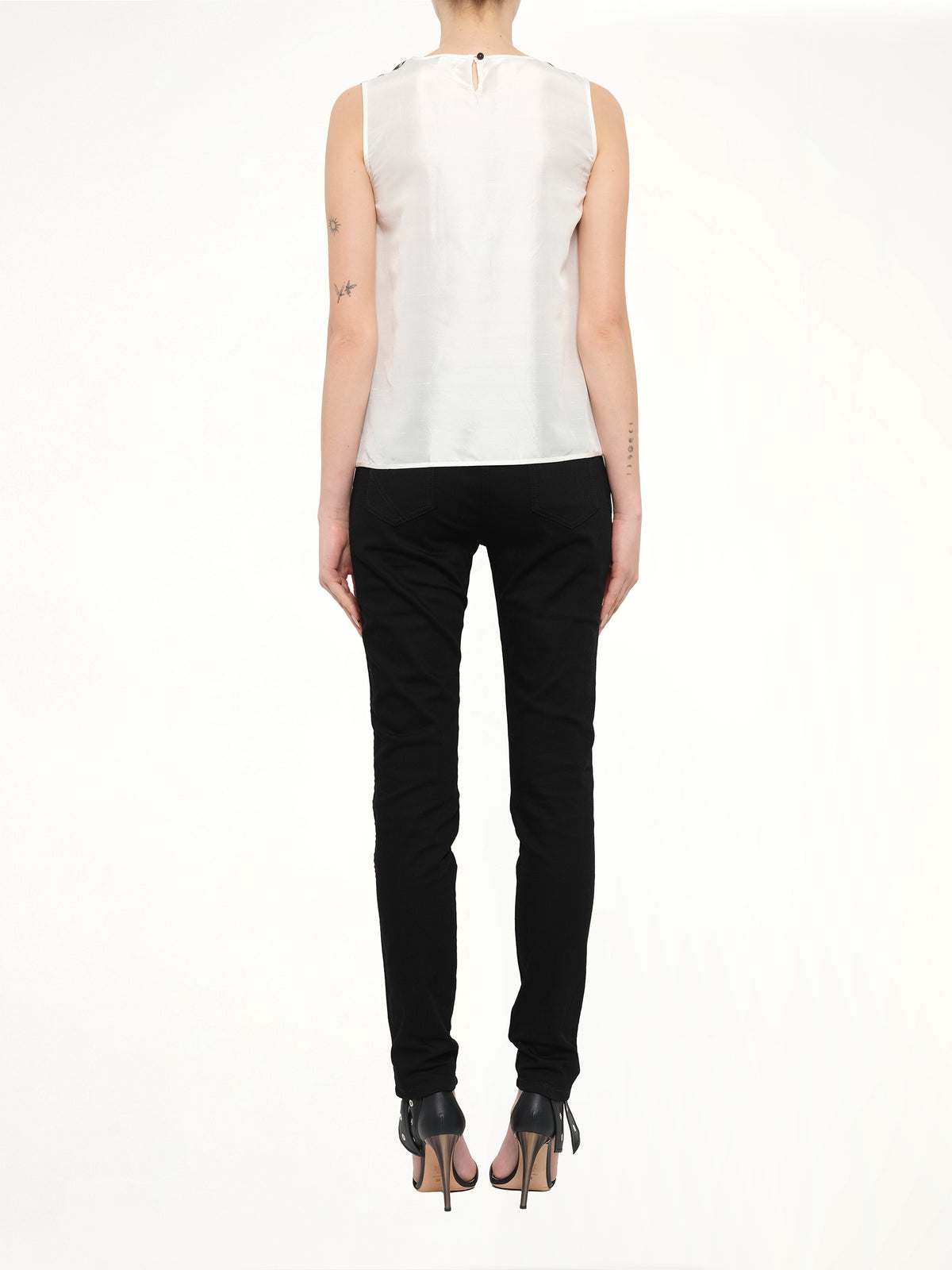 Kenzo Sleeveless Top in White