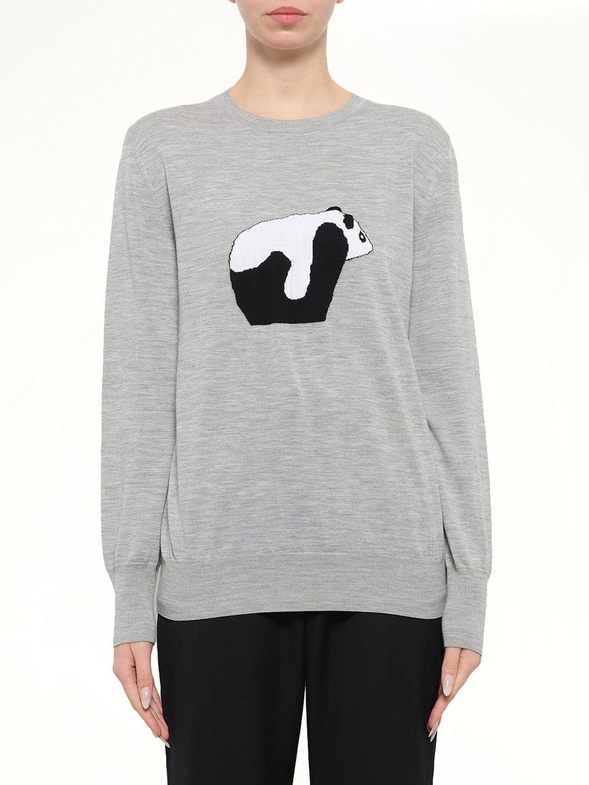 Loewe Panda Sweatshirt in Grey