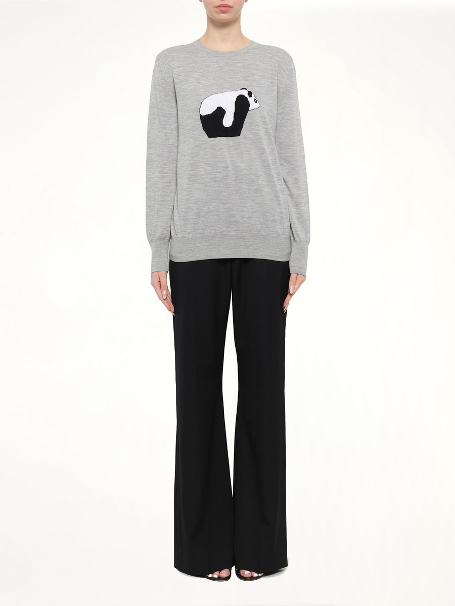 Loewe Panda Sweatshirt in Grey